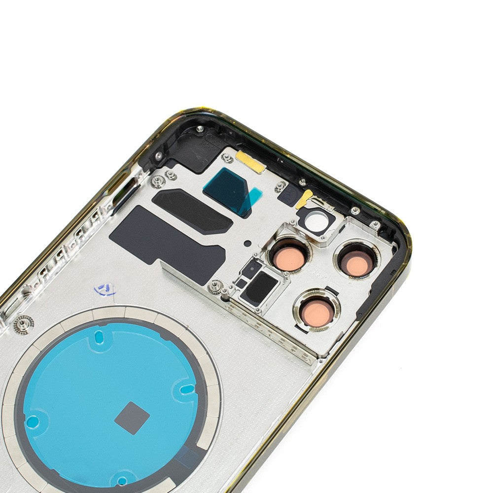 Rear Housing for iPhone 12 Pro Max (NO LOGO)-Black Rear Housing for iPhone 12 Pro Max (NO LOGO)-Black